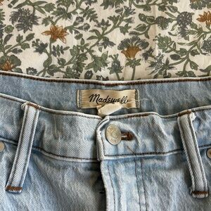 Madewell   Perfect Vintage Women's High Rise Light Blue Jeans